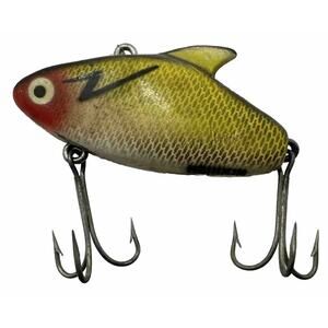 Heddon Super Sonic 2” - Unique Color Combo Yellow Bolt Red Nose